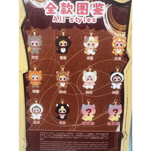 Baby Three Whose Cat Is This?!” blind box “Whose Cat Am I?” - Picture 2 of 11